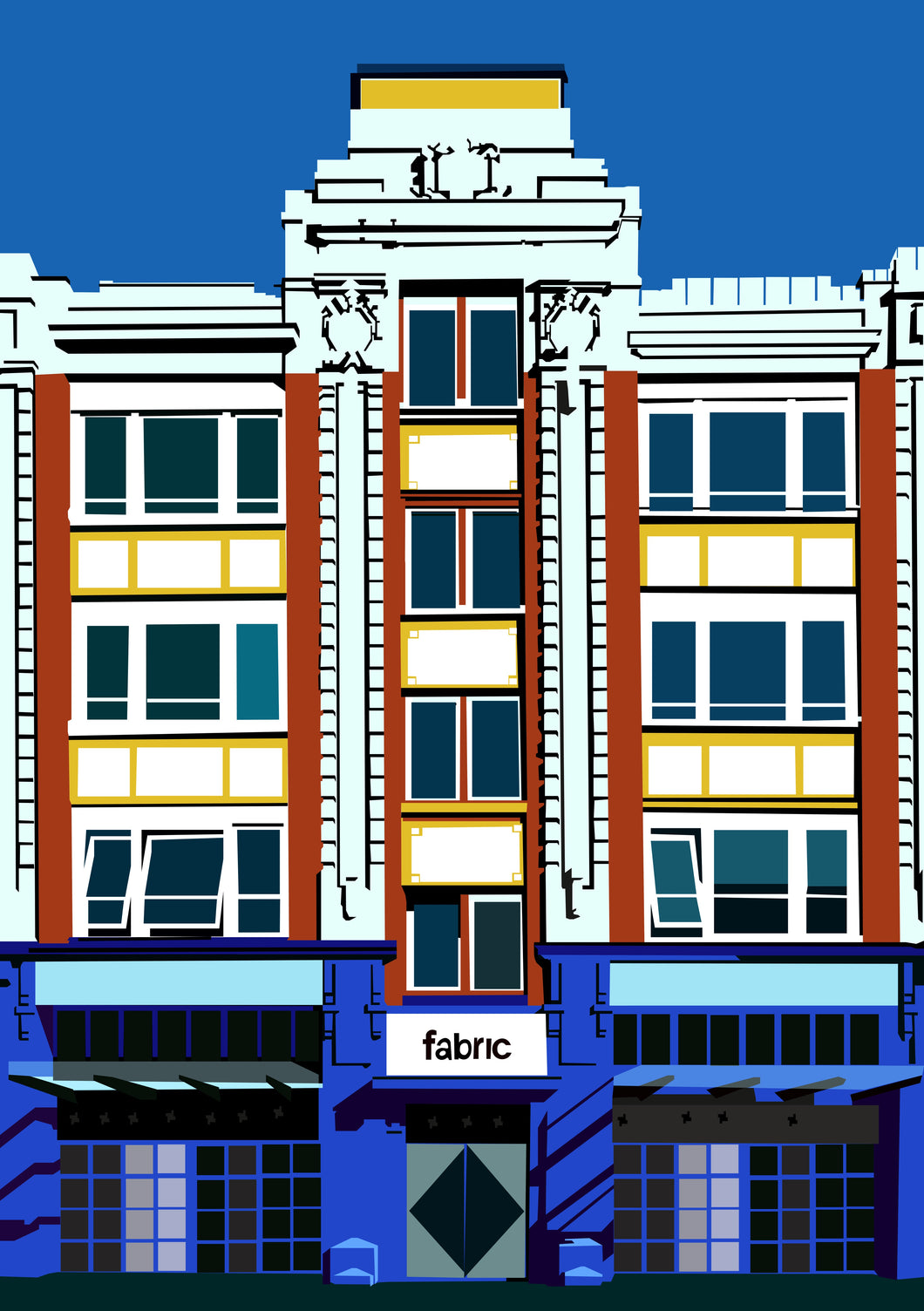 Fabric London, art print